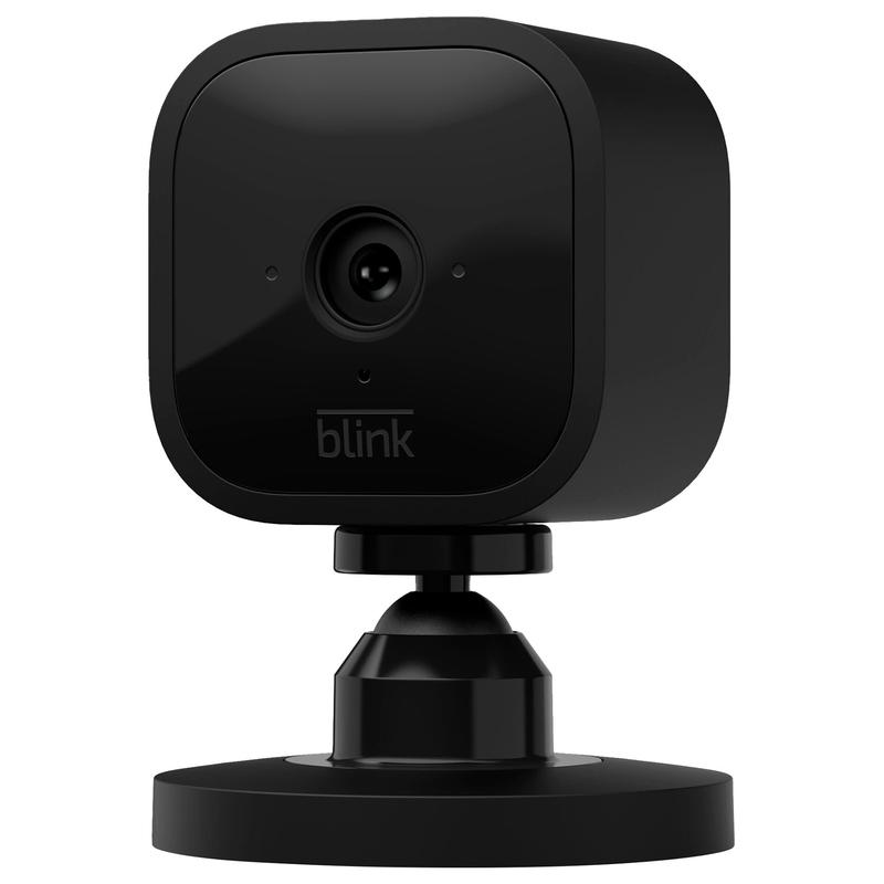 2 Pack Blink Mini Indoor 1080p Wi-Fi Security Camera with Motion Detection, Night Vision - Black