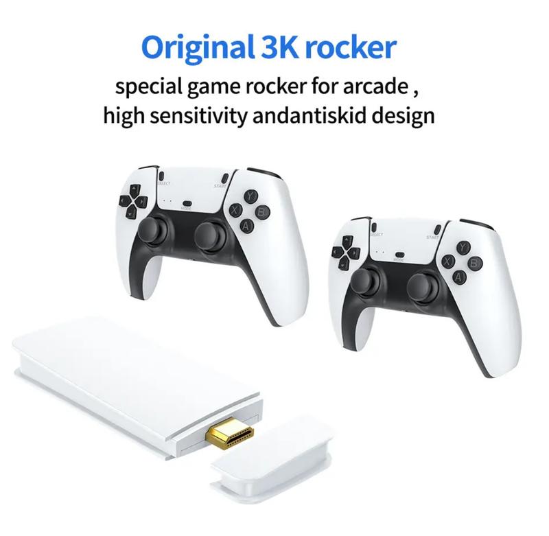 Retro Classic M15 2.4G Handheld Wireless Controller Gamepad 4K HD 20000+ Game Box Video Game Stick 4k Video Game Console Adapter Hdmi