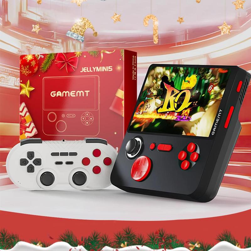 5 Inch HD Screen Handheld Game Console, 1 Count Rechargeable Portable Game Console with 32 64G Games, Birthday Gift for Boys & Girls