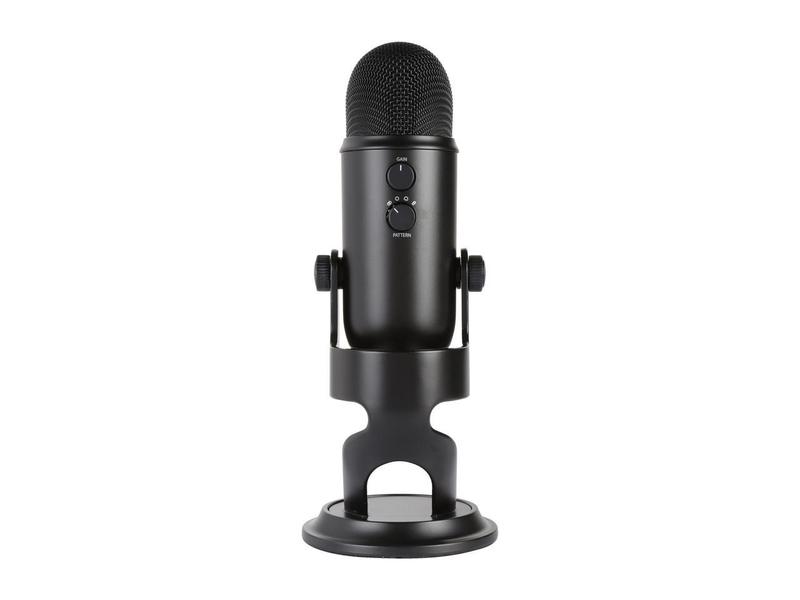 Logitech YETI Premium Multi-Pattern USB Microphone with Blue VO!CE-  Audio