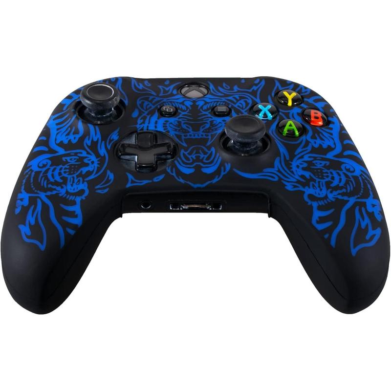 for  One X S Controller x 1(Tiger Blue) with  Thumb Grips x 8