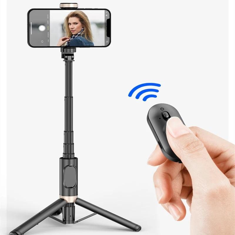 Foldable Wireless Selfie Stick, 1 Count Bluetooth-compatible Selfie Stick with Remote Control, Portable Tripod for Live Photograph