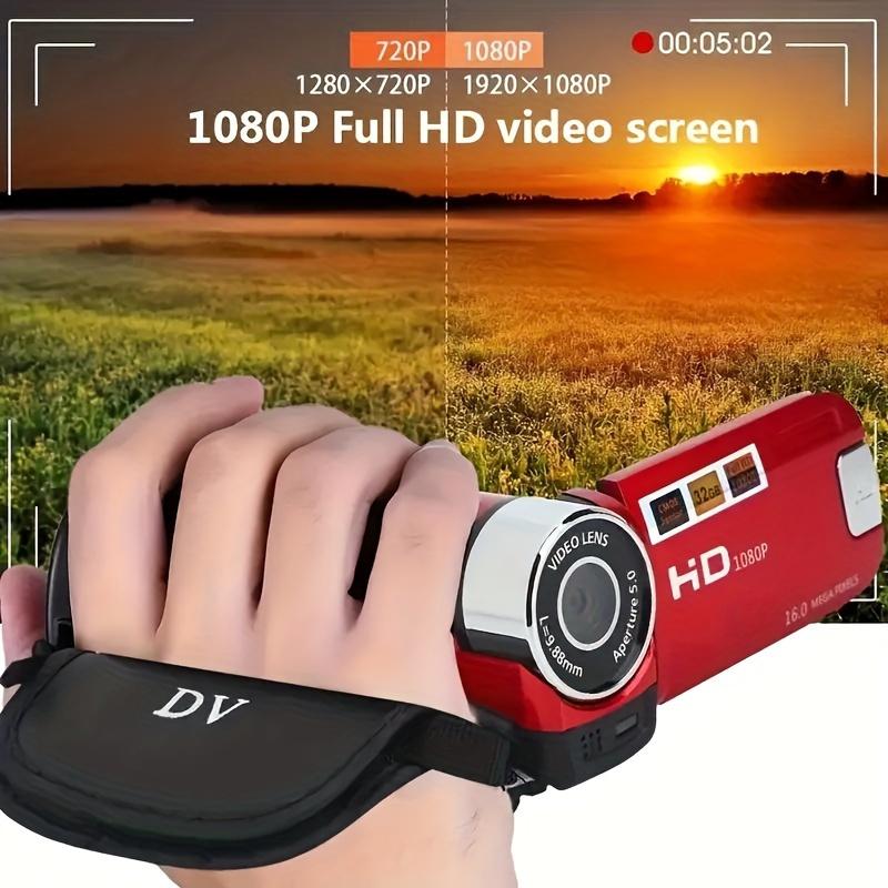 Latest 270° LED Flip Screen Camera: 16x Zoom, 1080P, 2.7