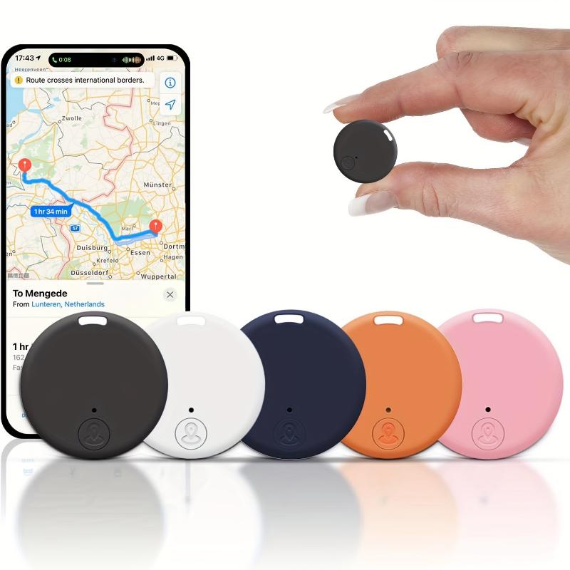 2 6 Pieces Smart Tracker, Mini Key Finder, Wireless Key Finder, Pet Dog And Cat Anti-lost Alarm Sensor, Smart Device Location Tracker, Mini GPS Tracker For Finding Mobile Wallet Key Chain Luggage Items Finder, App Program Control, Halloween