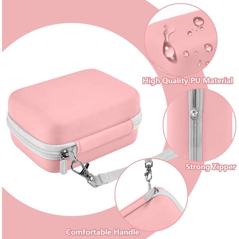 Digital Camera Case Compatible with Lecran CAMKORY IWEUKJLO VAHOIALD uikicon jckduhan akjjhfue FHD 1080P 44MP Point Digital Camera,Compact Digital Camera for Teens and -Pink(Case Only)