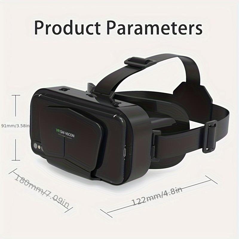 For 3D VR Headset, Smart Virtual Reality Glasses, For IPhone Android VR Headset For 4.7-7 Inch Smartphone, Mobile Phone Lens Christmas Gifts, Thanksgiving Gifts