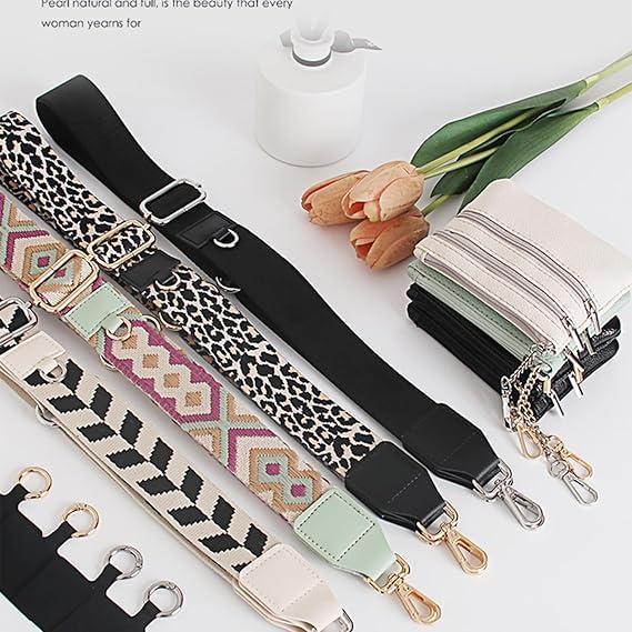 Clip and Go Strap For Phone With Wallet Crossbody, Phone Strap With Wallet, Phone Strap Crossbody With Zipper Pouch Wallet, Phone Wallet, And Cell Phone Holder Badge Accessories Smartphone