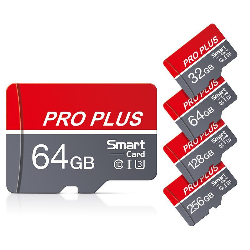 MICRODRIVE Micro TF SD Card, 1 Count 16GB 32GB 64GB 128GB 256GB Memory Card, Flash TF Cards with SD Adapter, Accessories for Tablets and Camera