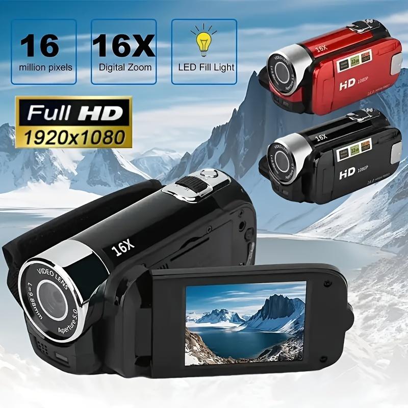 Latest 270° LED Flip Screen Camera: 16x Zoom, 1080P, 2.7