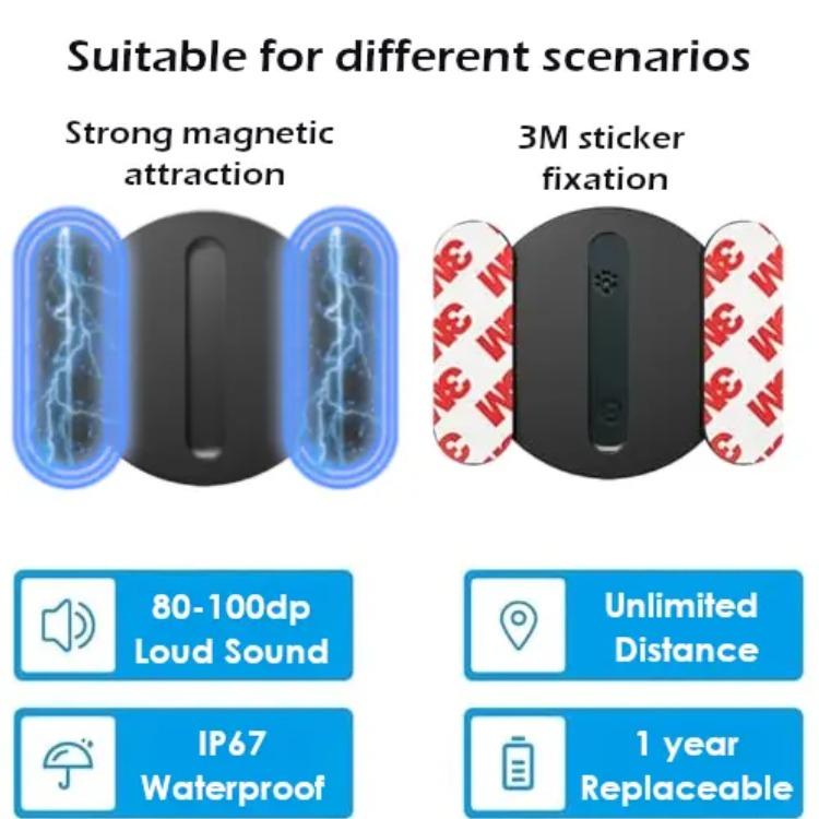 CPS Find Mobile Wallet Waterproof Locator Magnetic silicone case No monthly fee