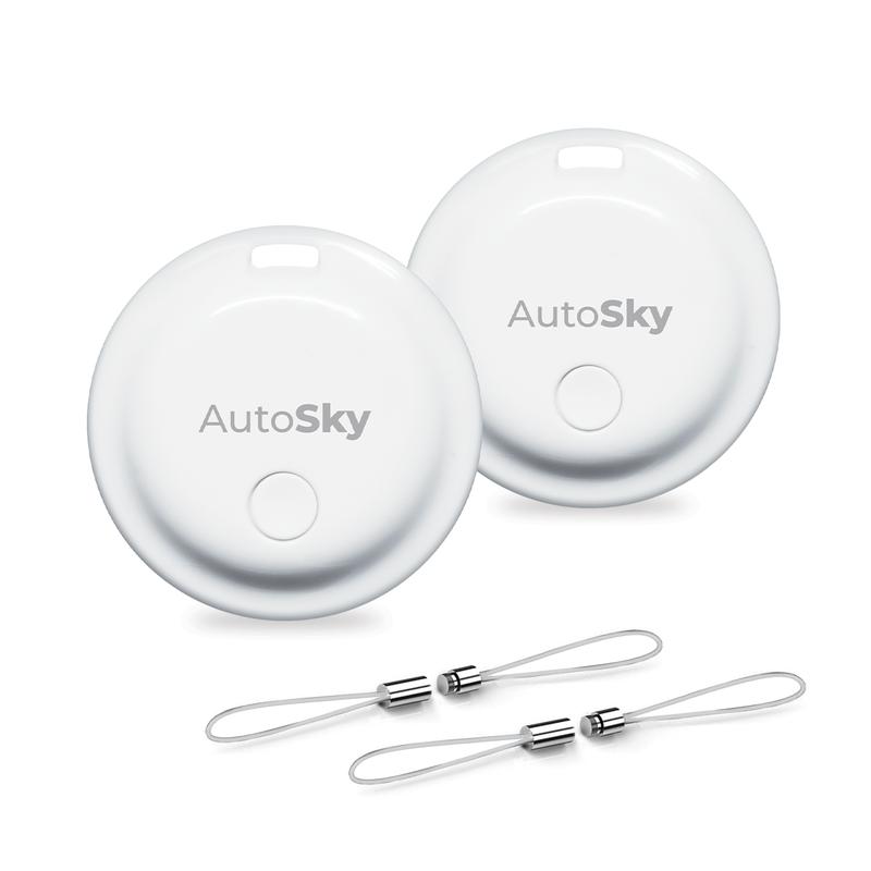 AutoSky Find My Network Tracker - Pack of 2, Ultimate Device Locator for Finding Lost Items